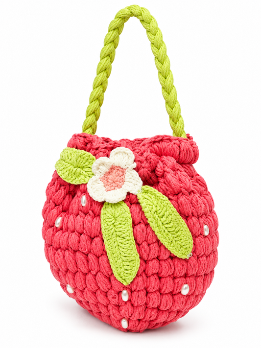 Crochet | Strawberry Bag
