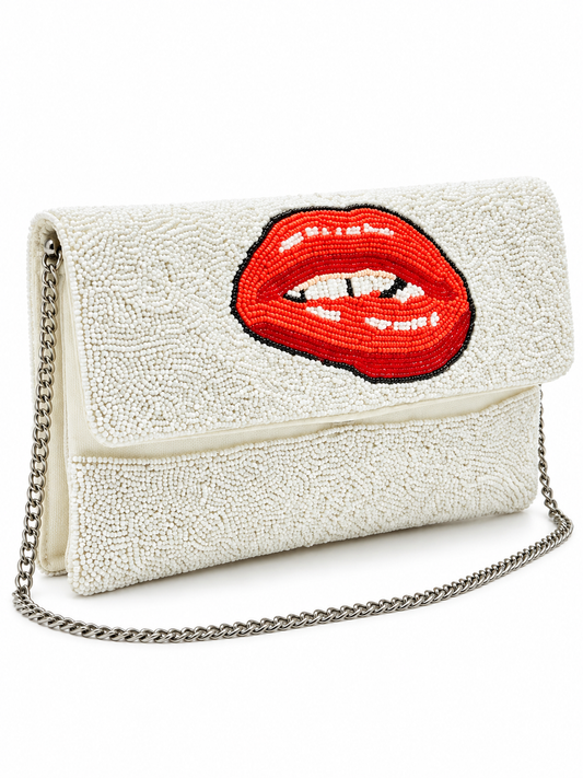 BEADED LIPS | BAG