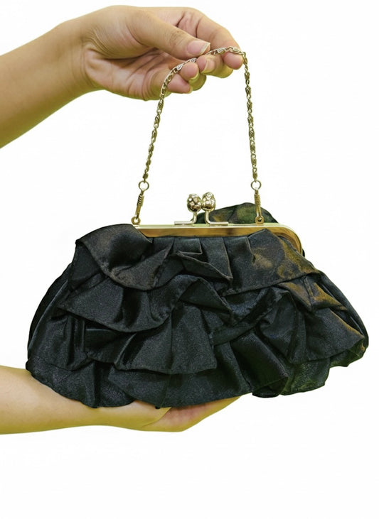 Silk |Frill Clutch