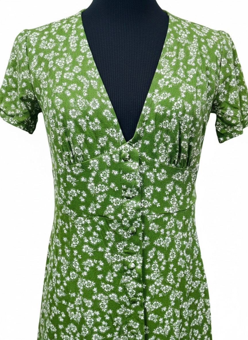 asos |midi cut dress