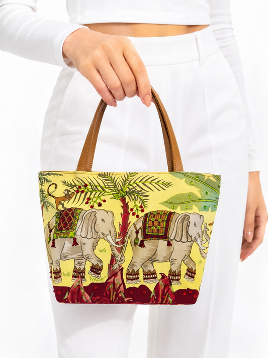 Beaded |Bucket Bag