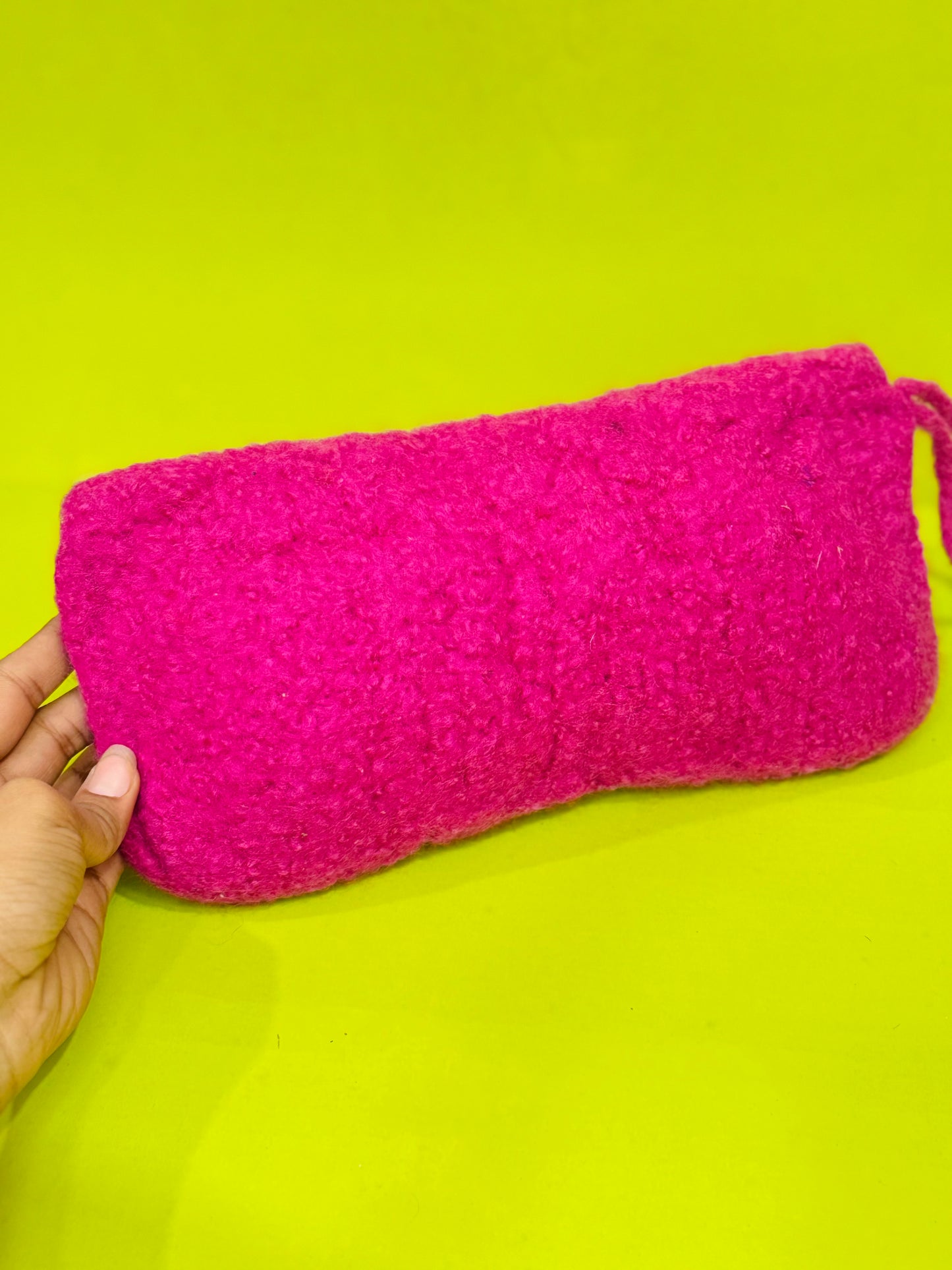 Wool |Hand Clutch