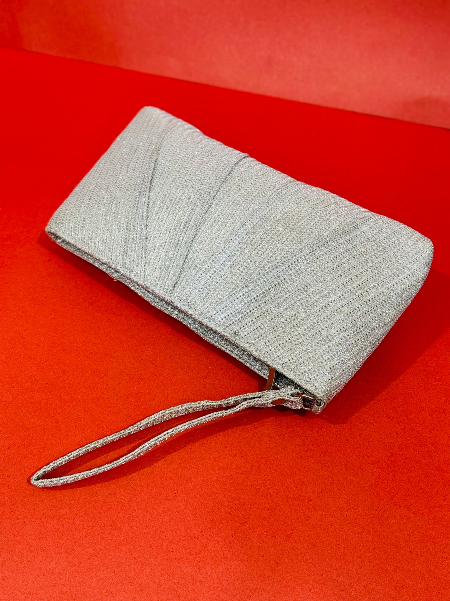 Glitter Silver |Clutch