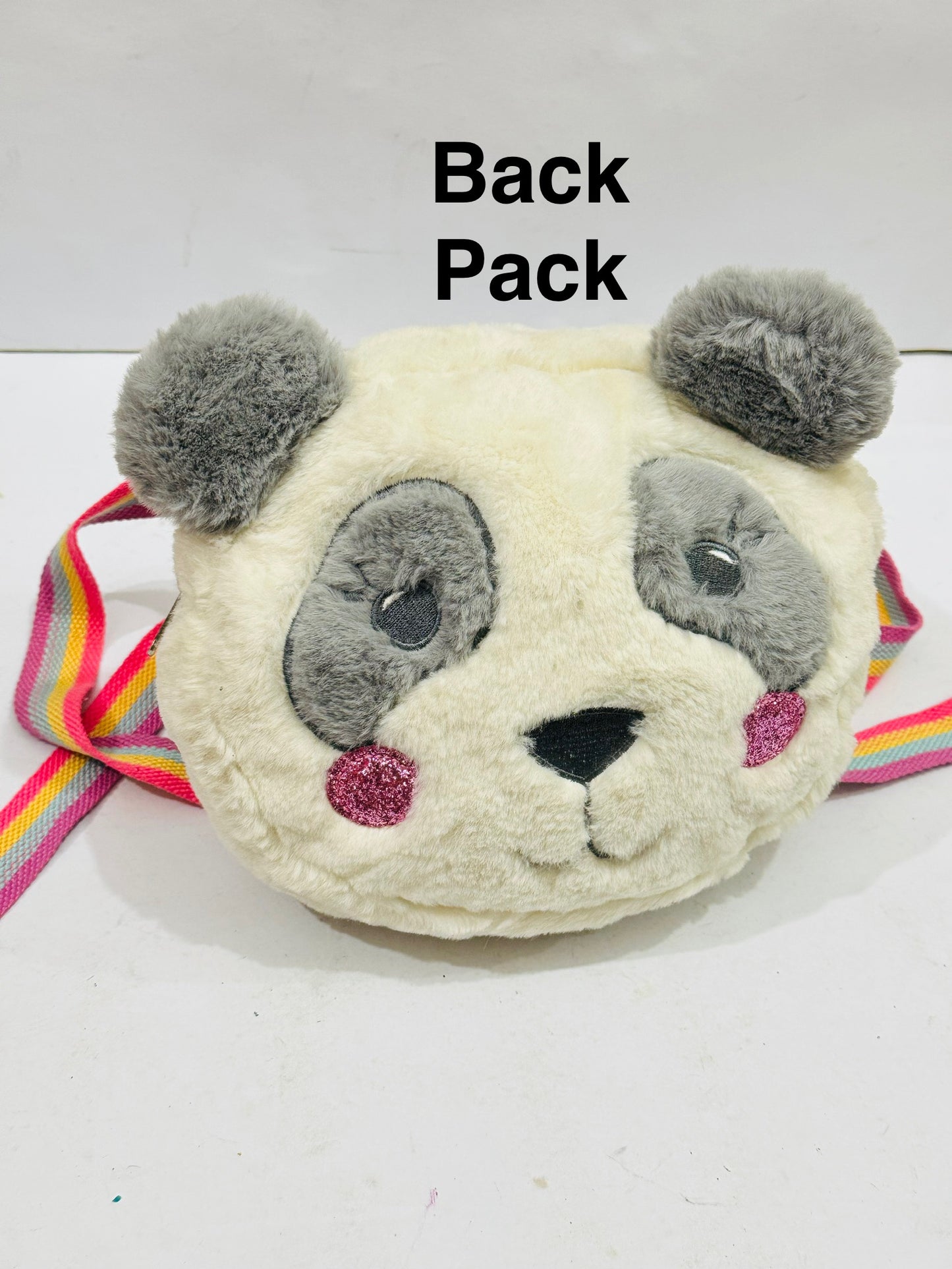Fluffy character |Baby backpack