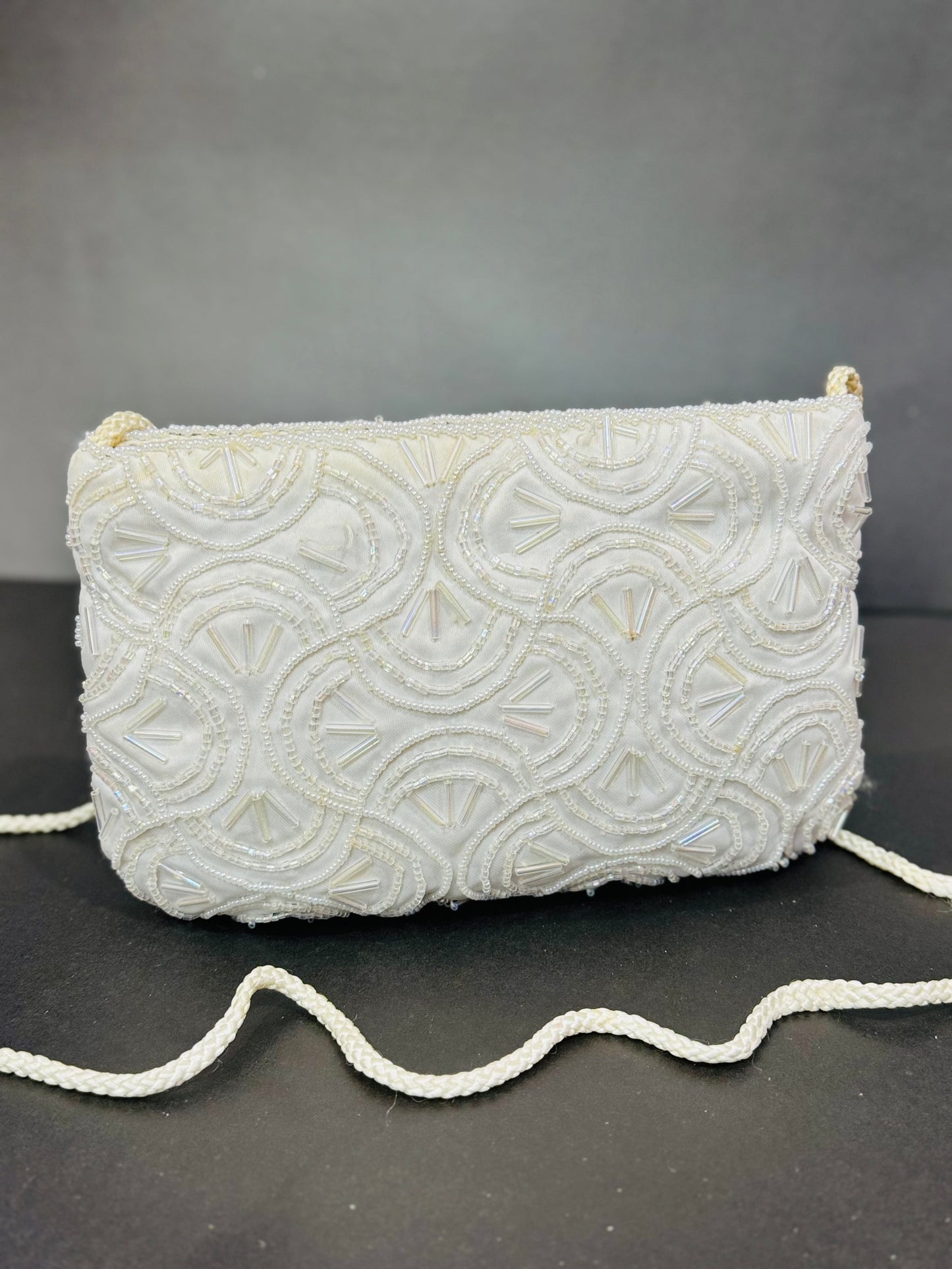 Fancy |Beaded Clutch Crossbody