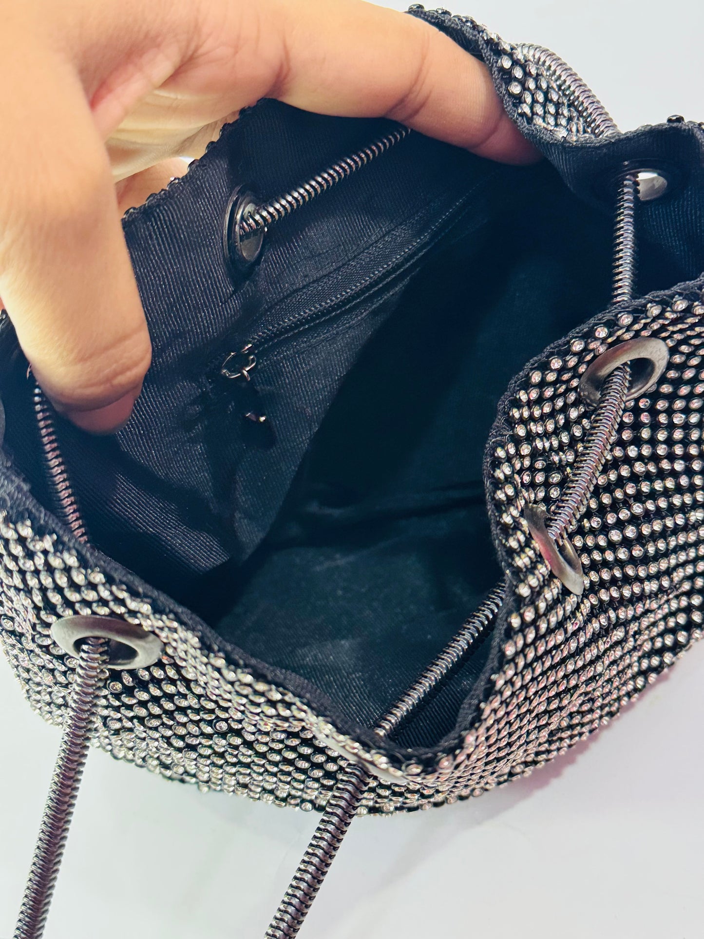 Rhinestone |Potli