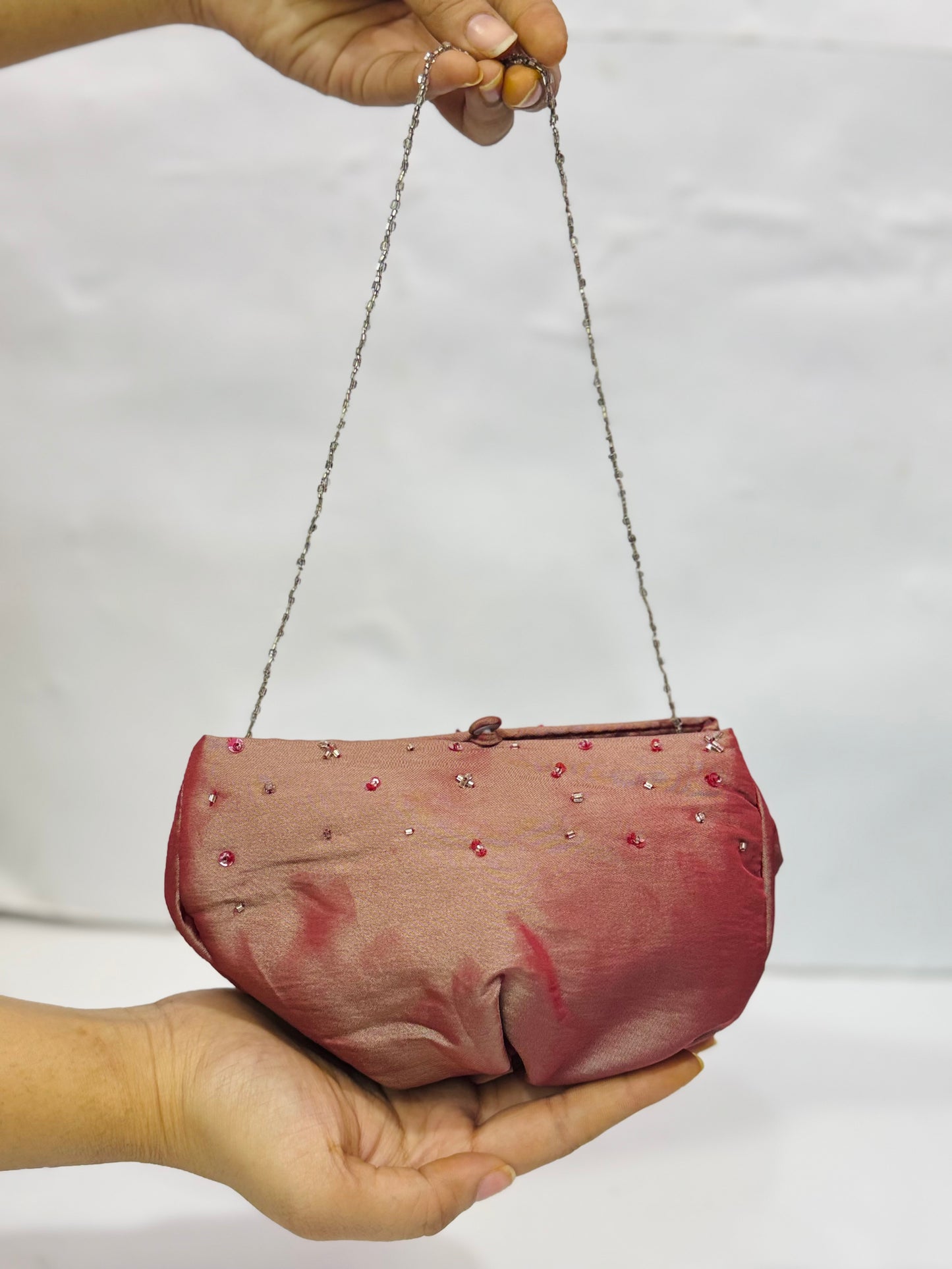 Fancy |Beaded Mini Clutch