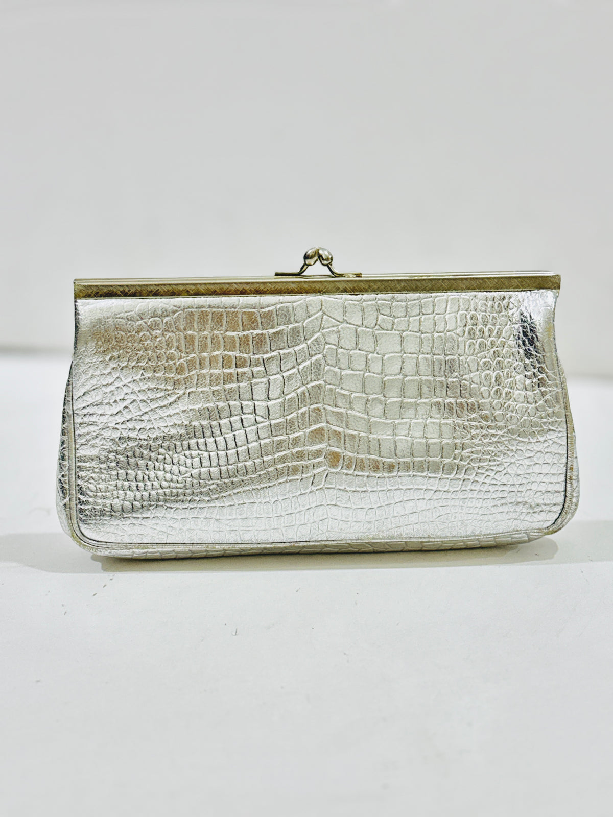 CROC | SILVER CLUTCH