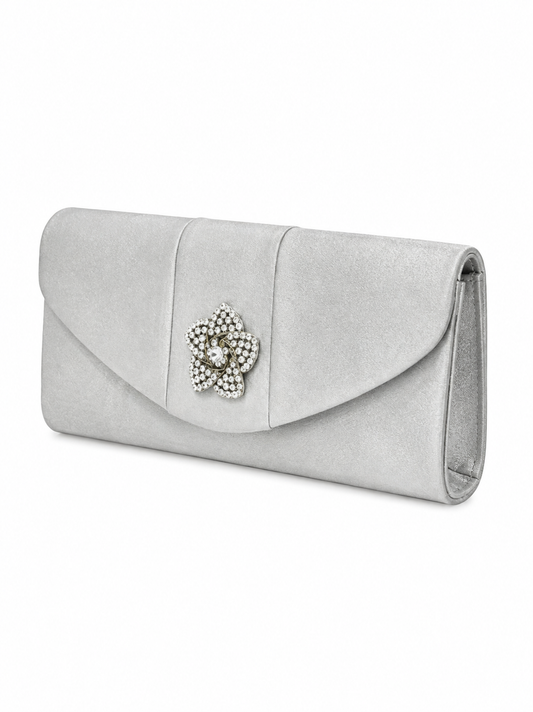 Box Silk Clutch