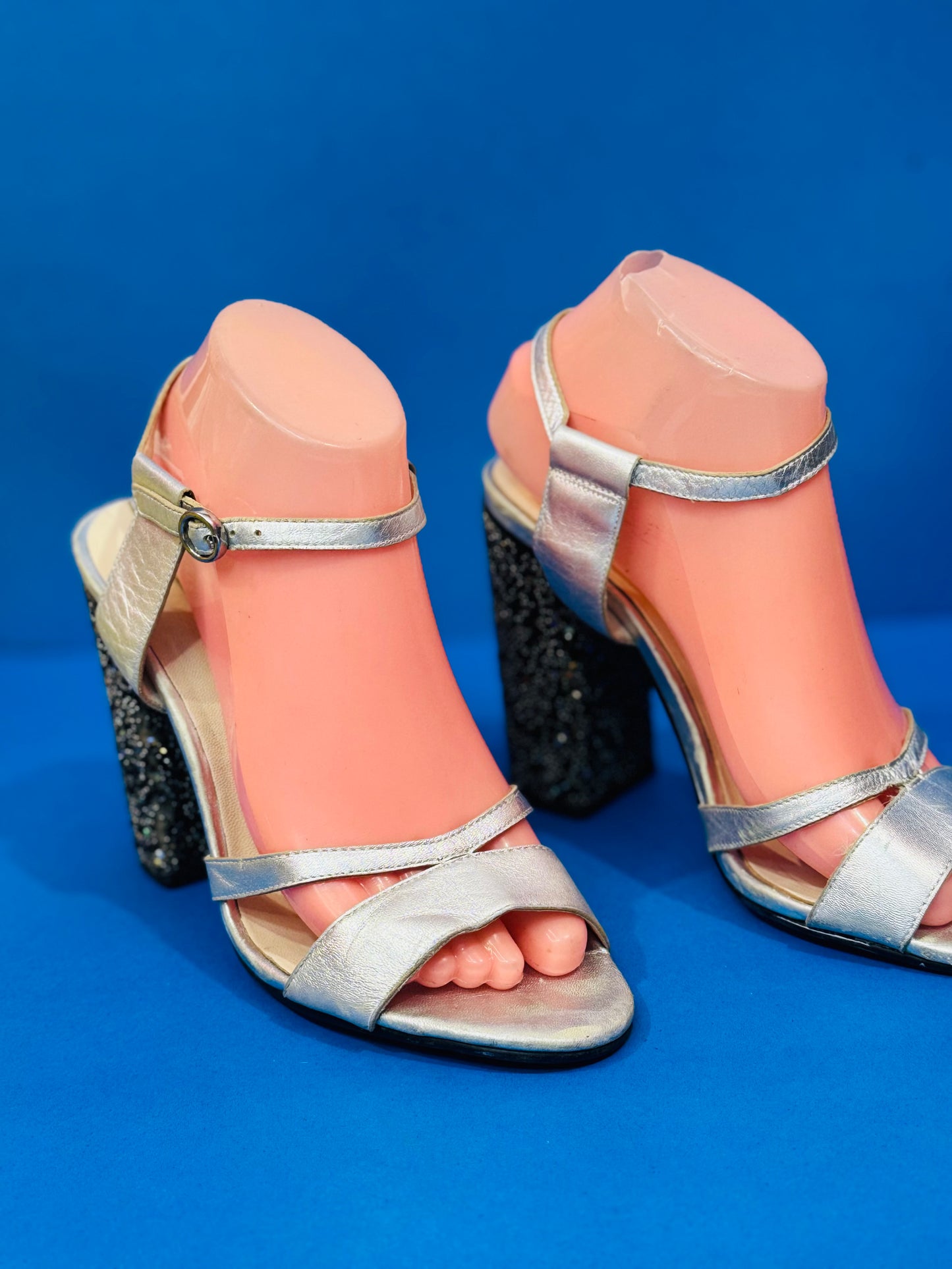 ZARA |Fancy Block Heels