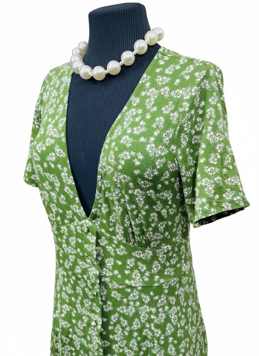 asos |midi cut dress