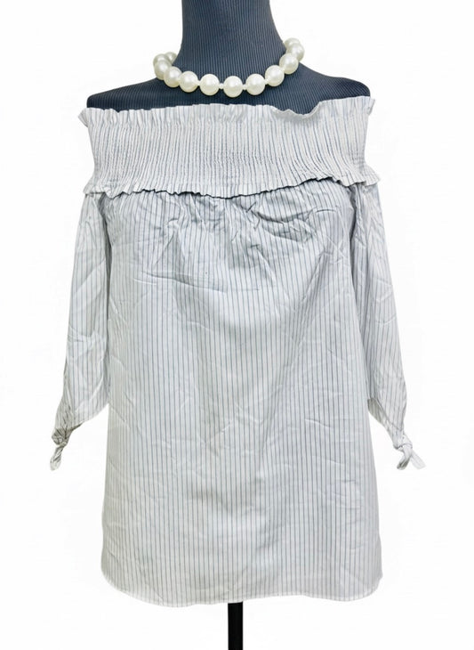 Stripe |Off Shoulder Top