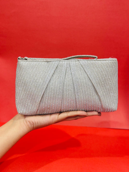Glitter Silver |Clutch