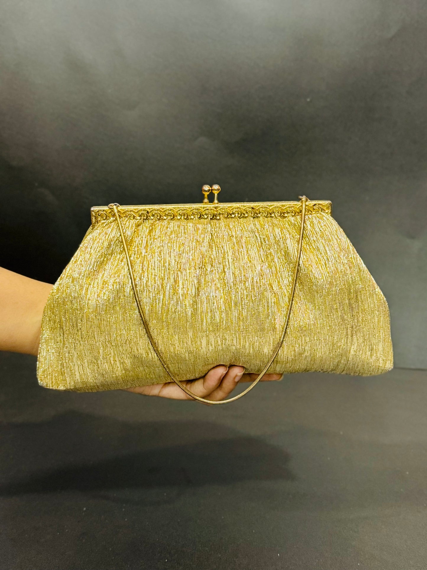 Fancy |Golden Clutch