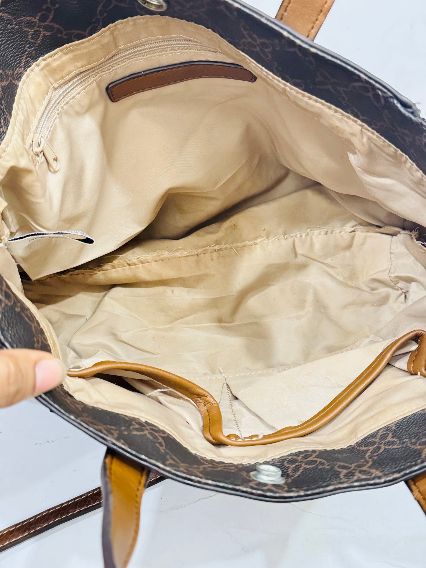 NINE WEST |Button Tote