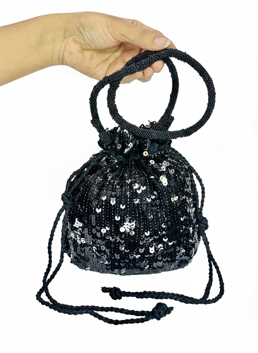 Beaded |Bucket Bag
