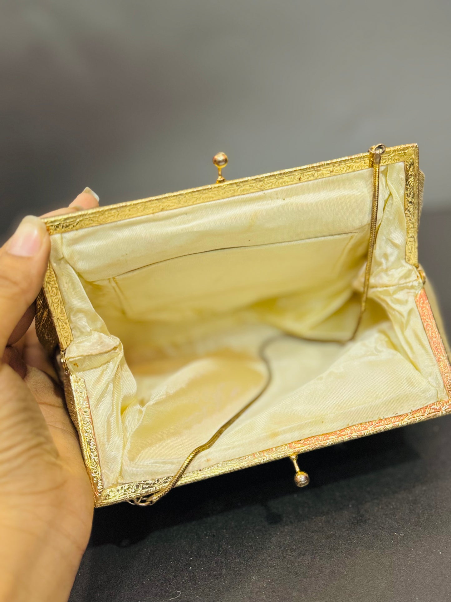 Fancy |Golden Clutch