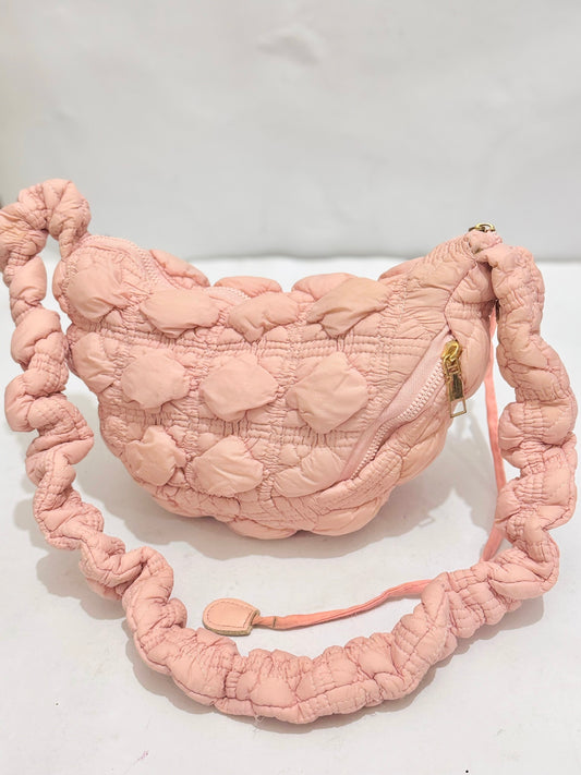 SHEIN |Parachute Heart Shoulder Bag