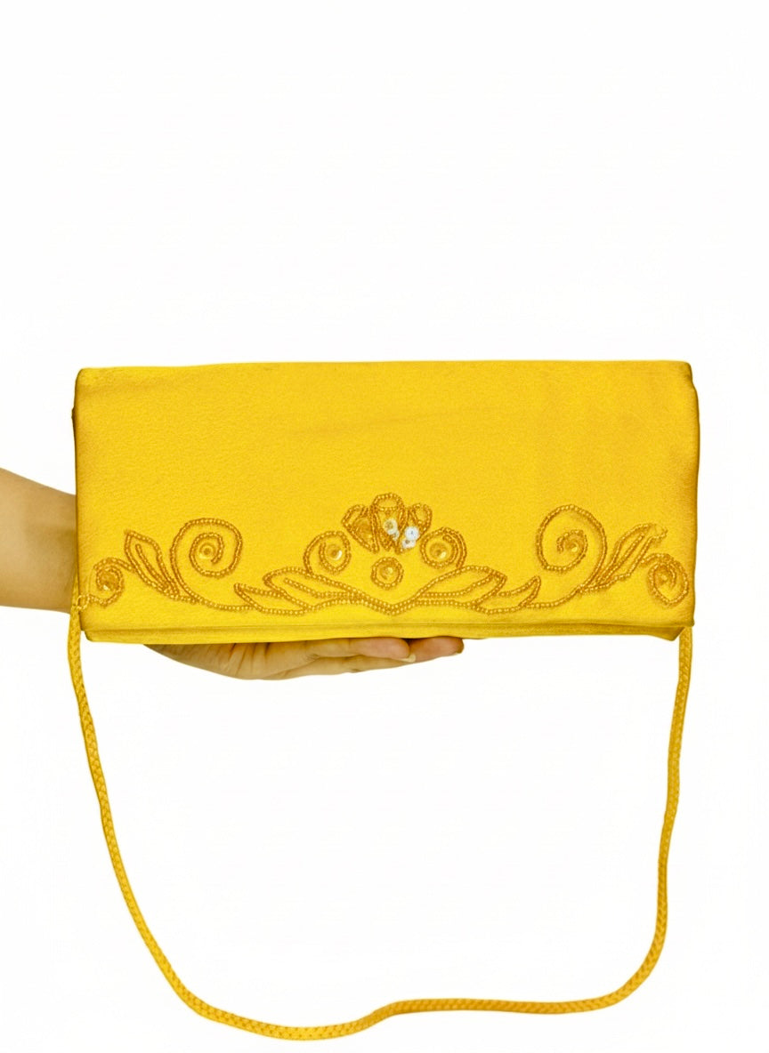 Beaded |Box Clutch