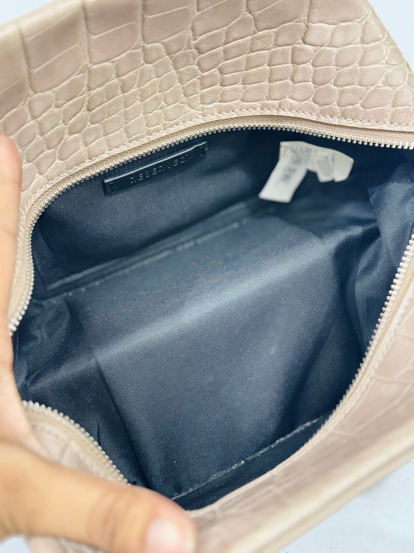 RESERVED Leather |Box Bag