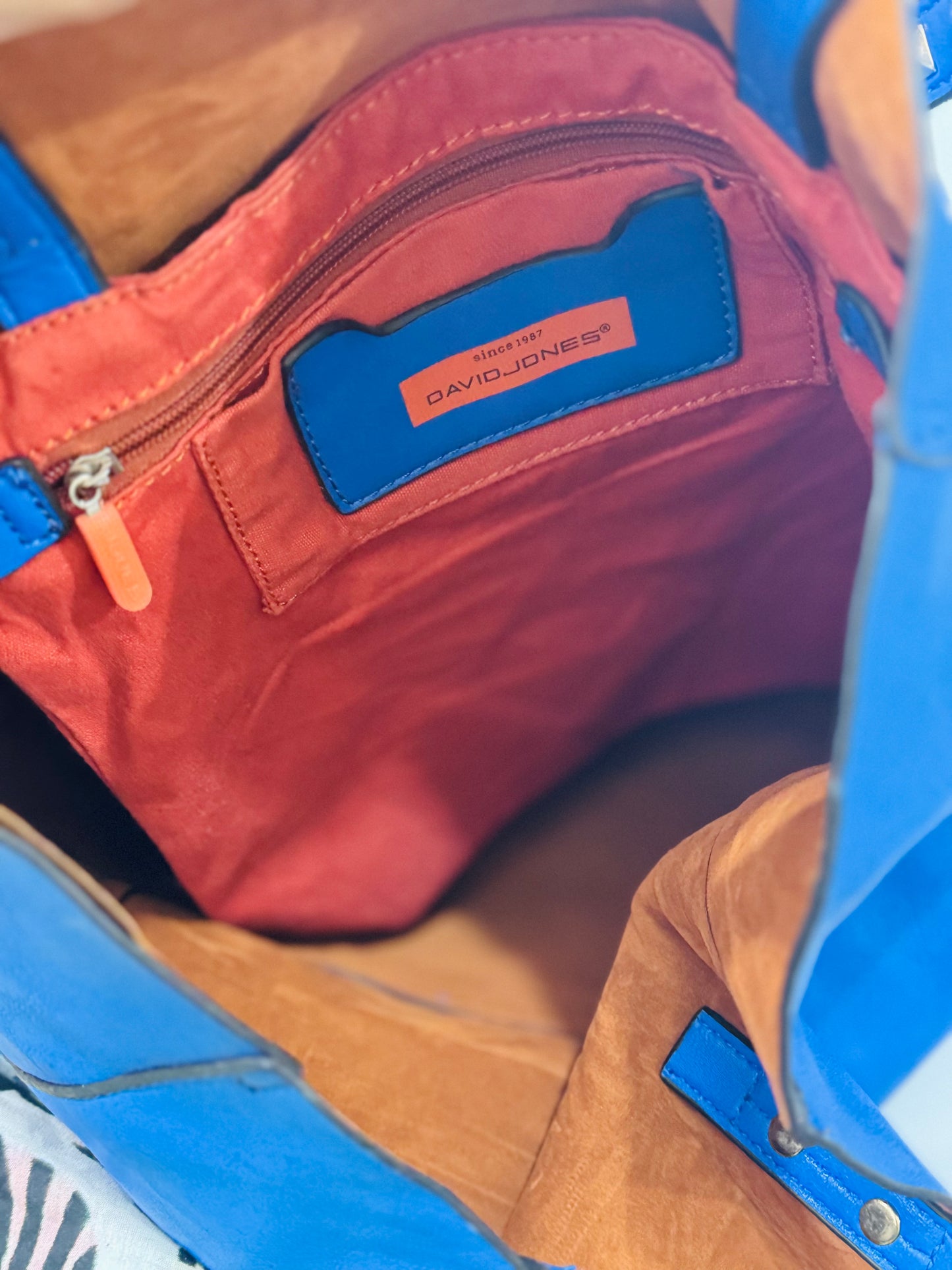 David Jones |Leather Tote