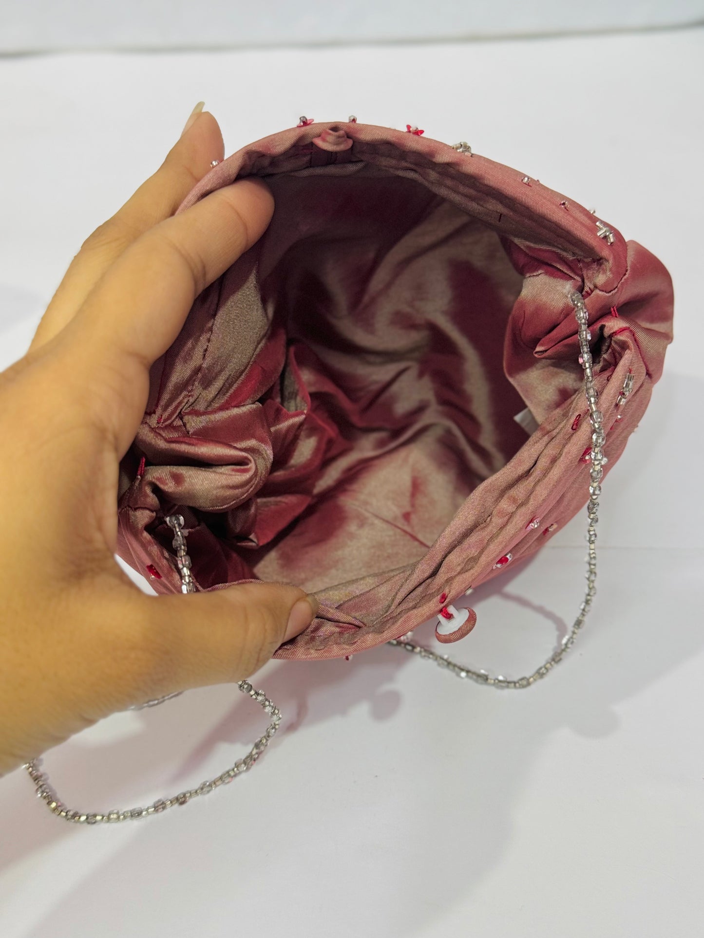 Fancy |Beaded Mini Clutch