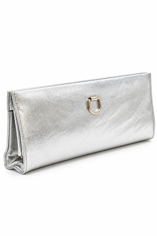 RC | SILVER LONG CLUTCH
