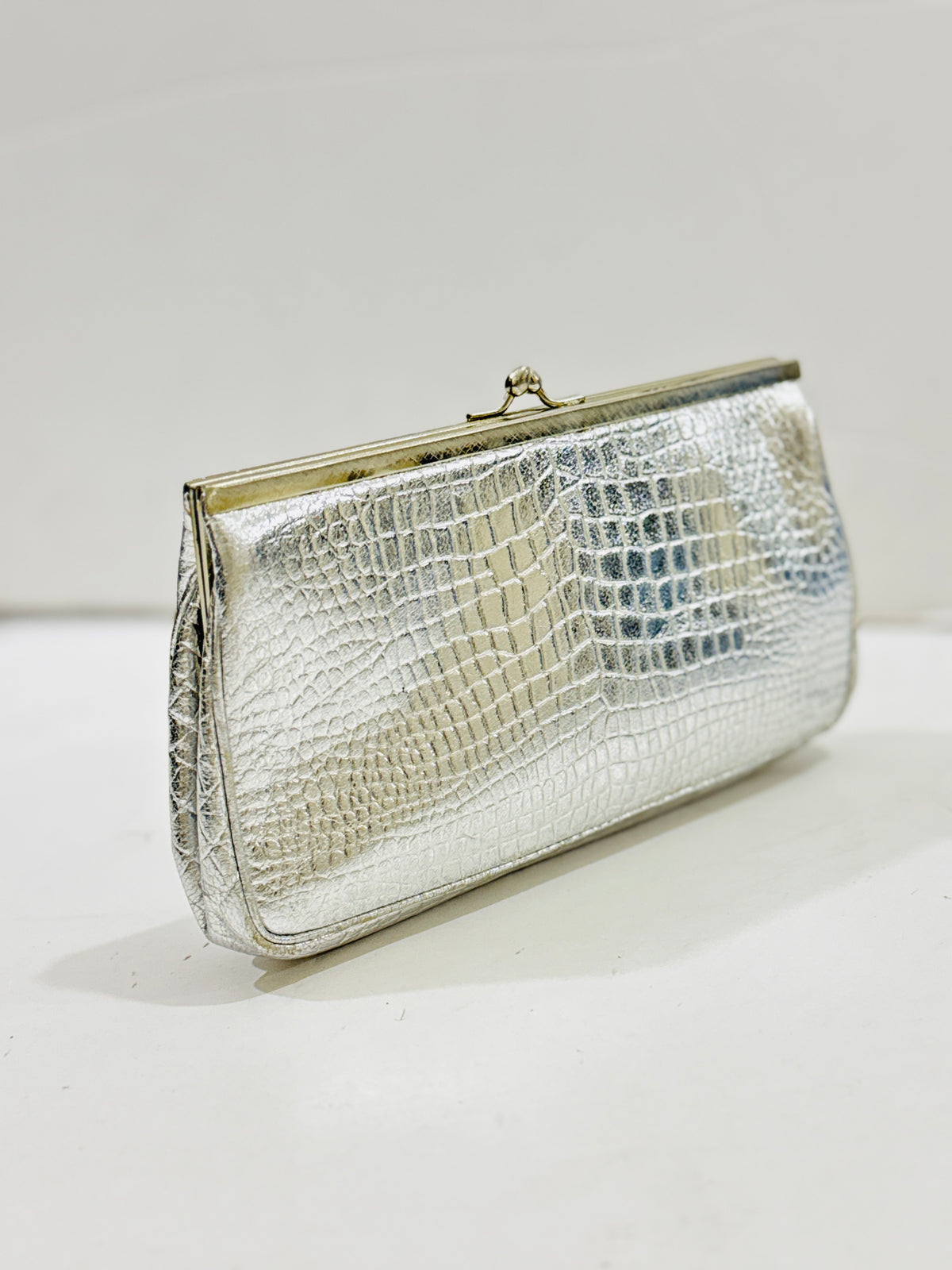 CROC | SILVER CLUTCH