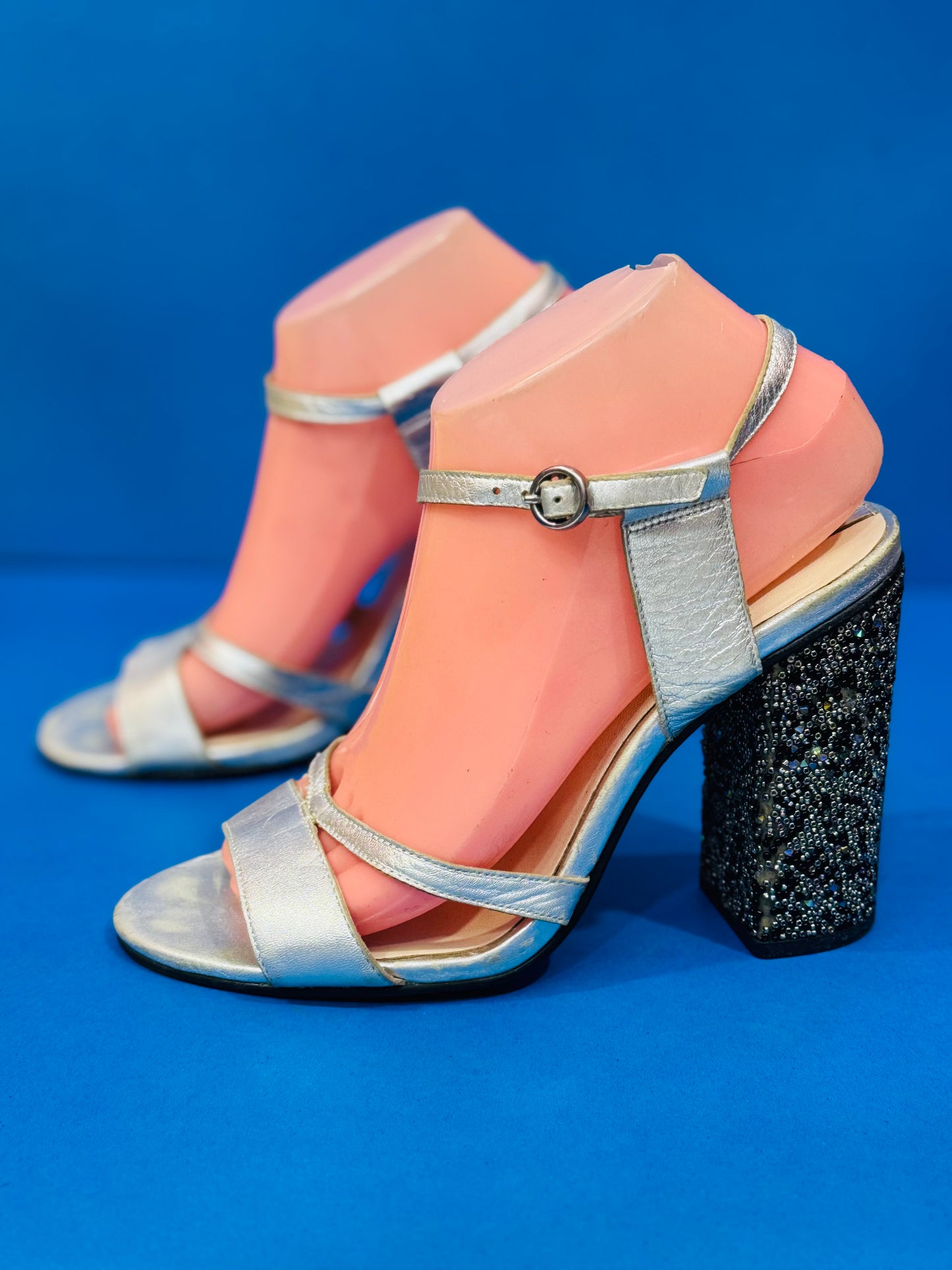 ZARA |Fancy Block Heels