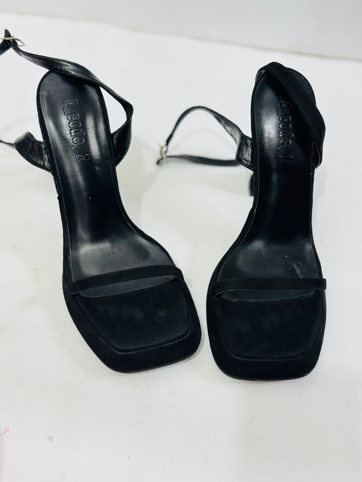 Zcode Suede Heels |pk 8/9