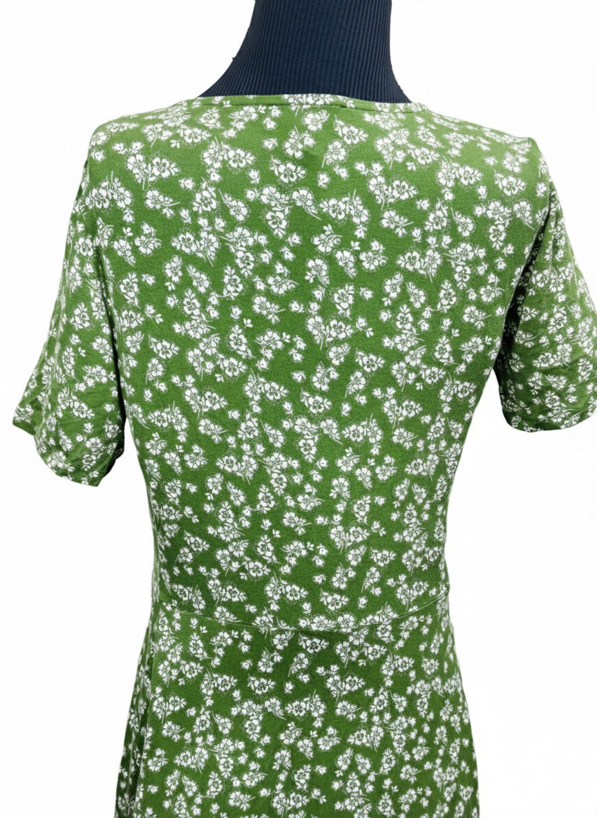 asos |midi cut dress