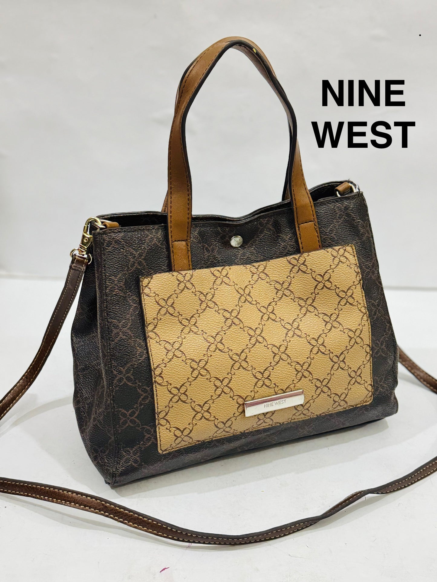 NINE WEST |Button Tote