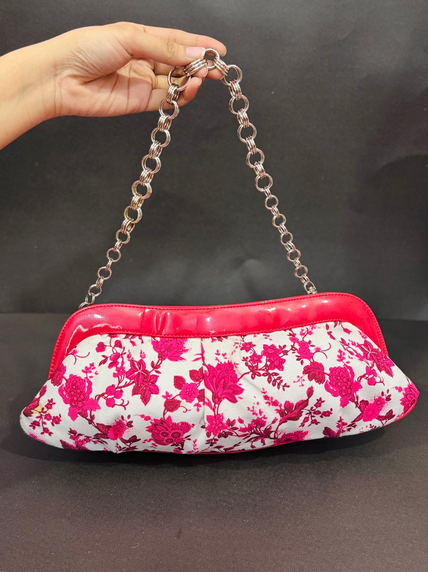 Floral |Ring Chain Bag
