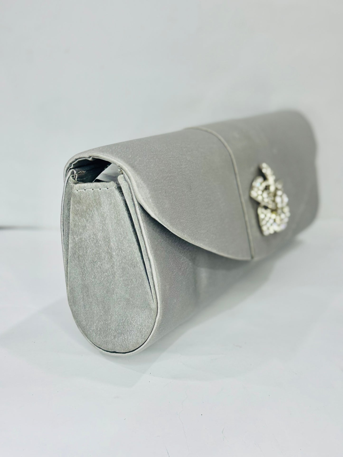 Box Silk Clutch
