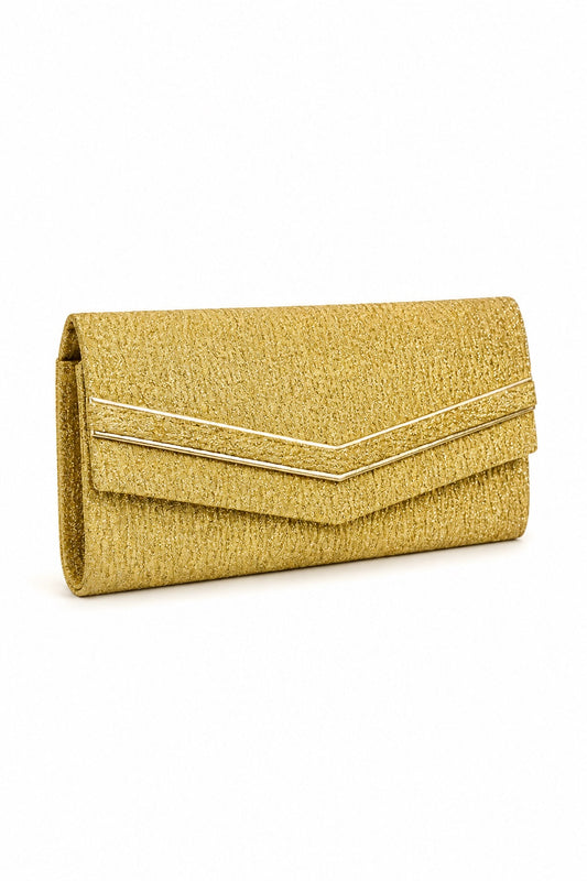 Golden |Crush Gold Clutch