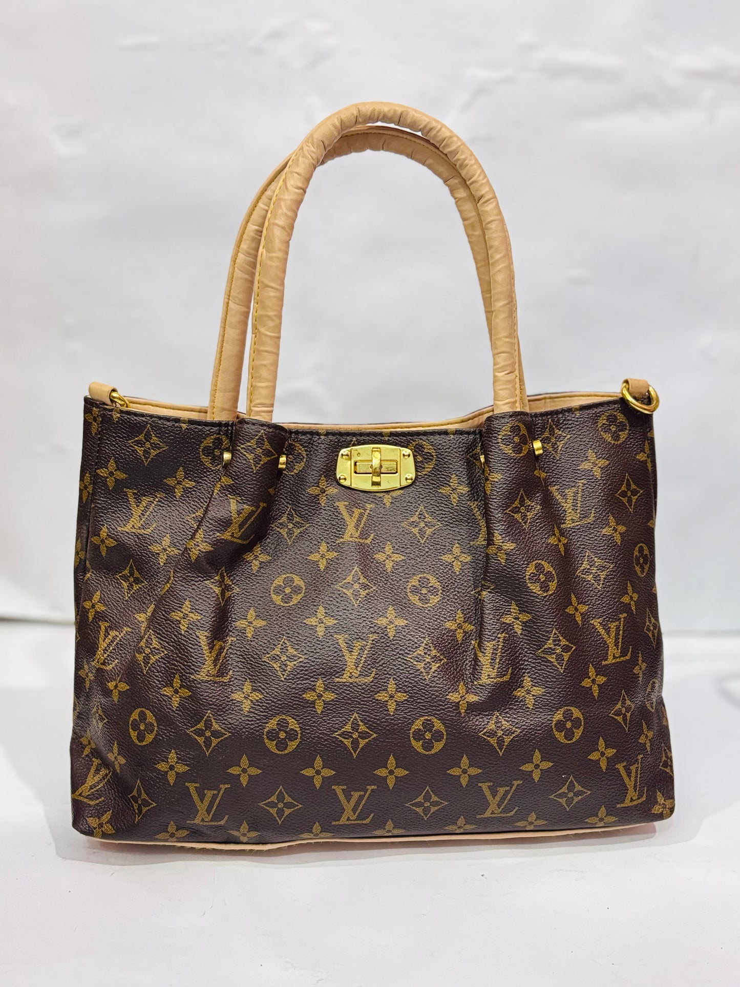 LV |Button satchel bag