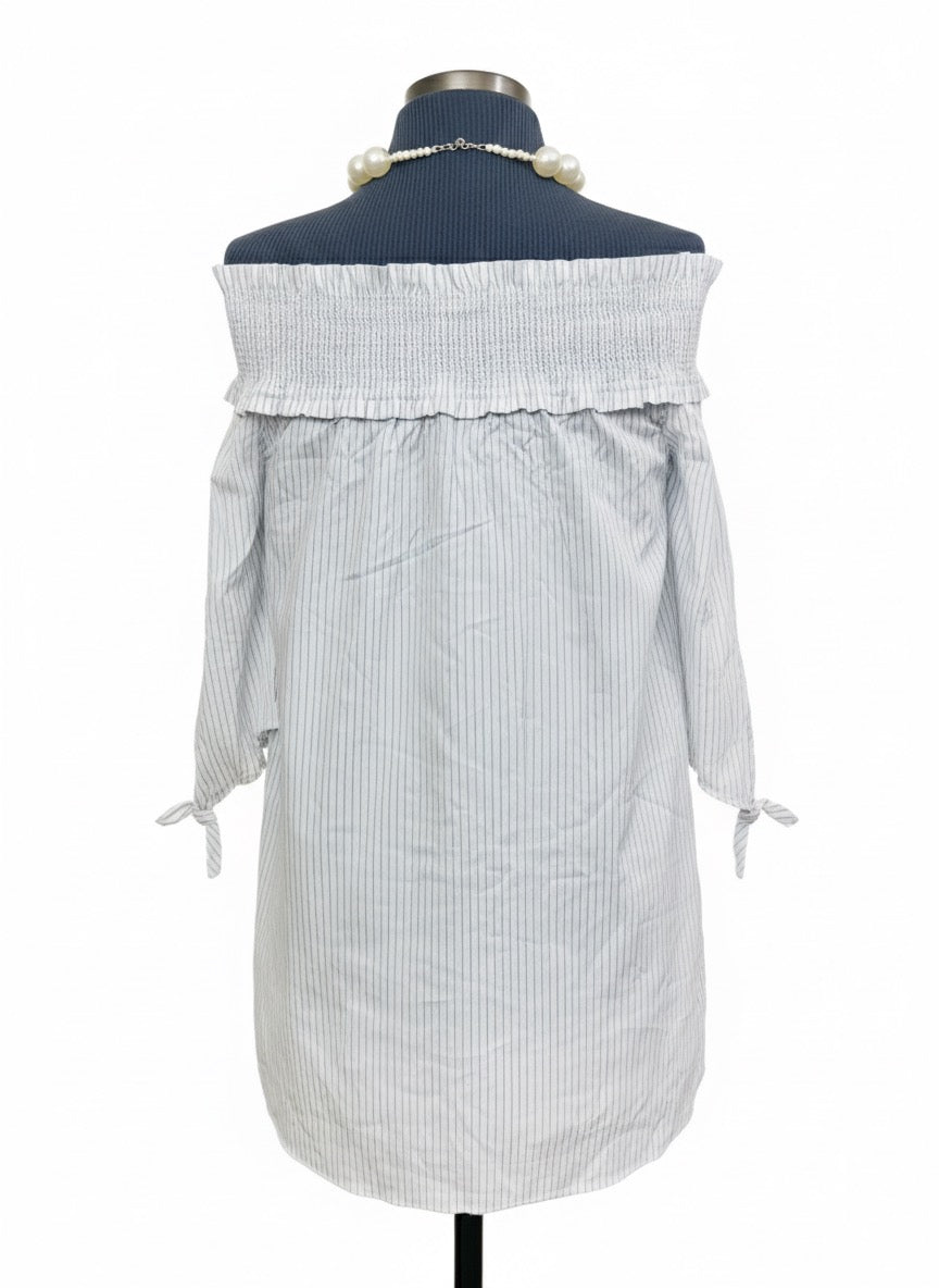 Stripe |Off Shoulder Top