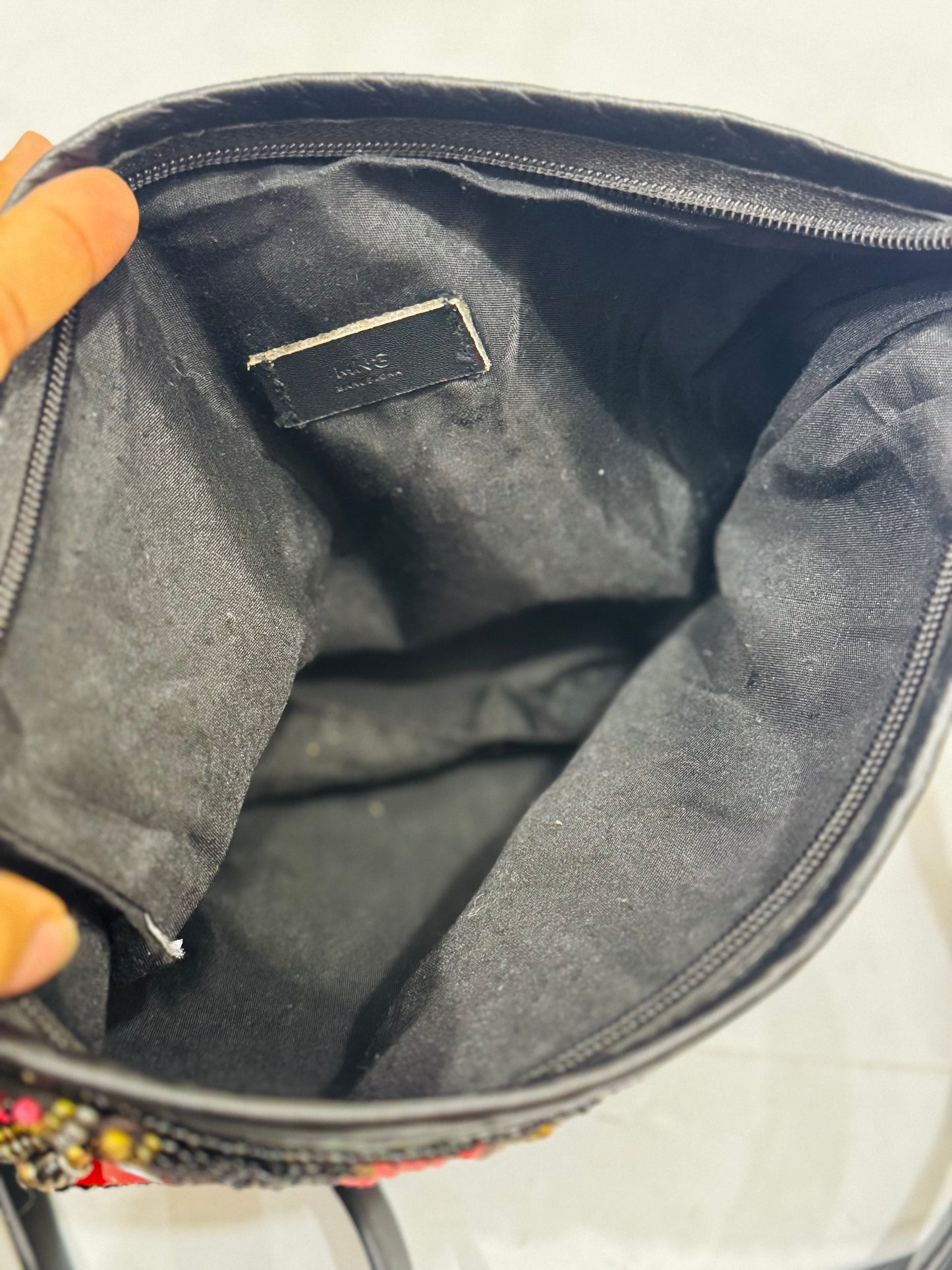 MANGO |Fancy beaded crossbody