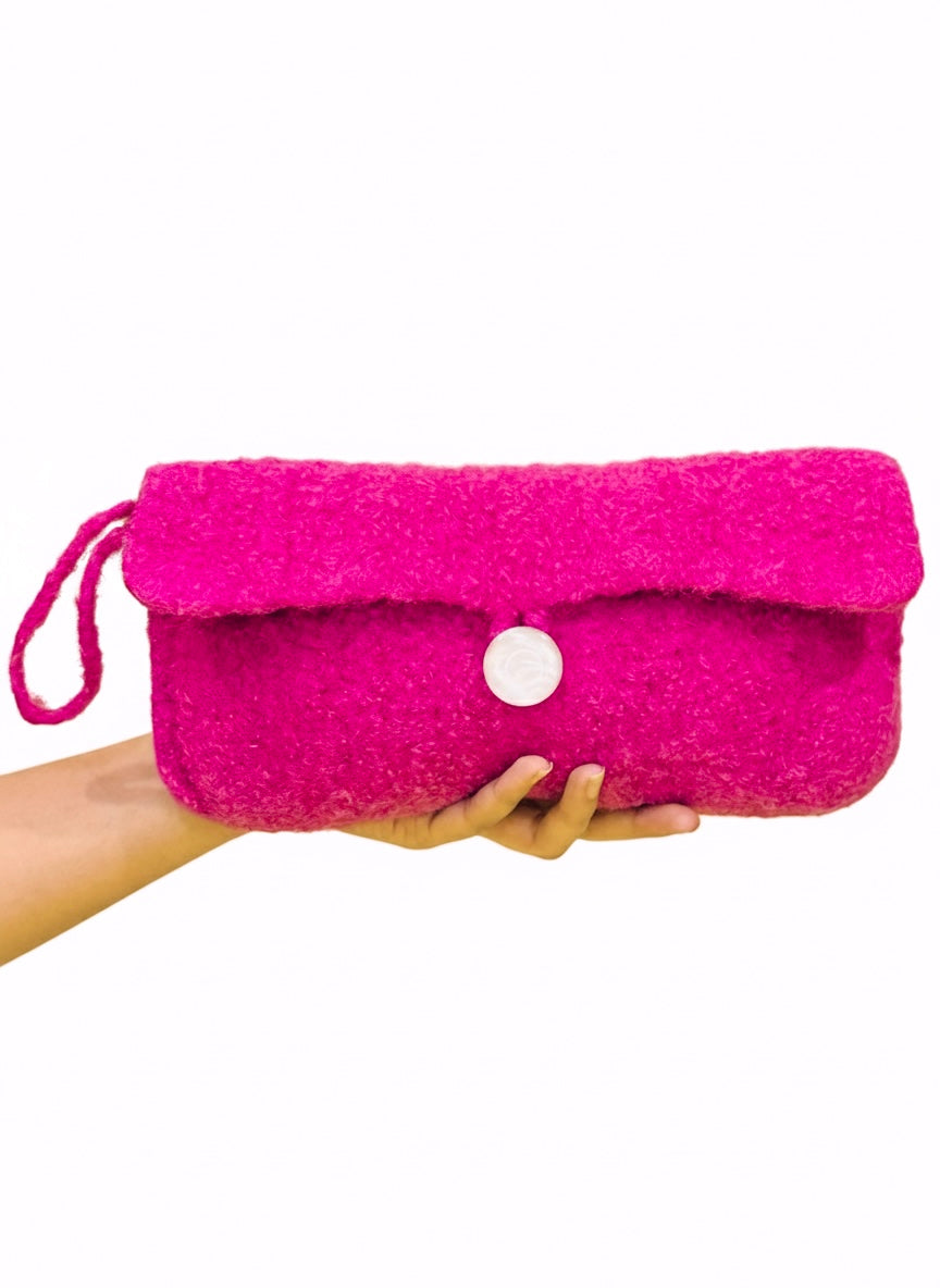 Wool |Hand Clutch