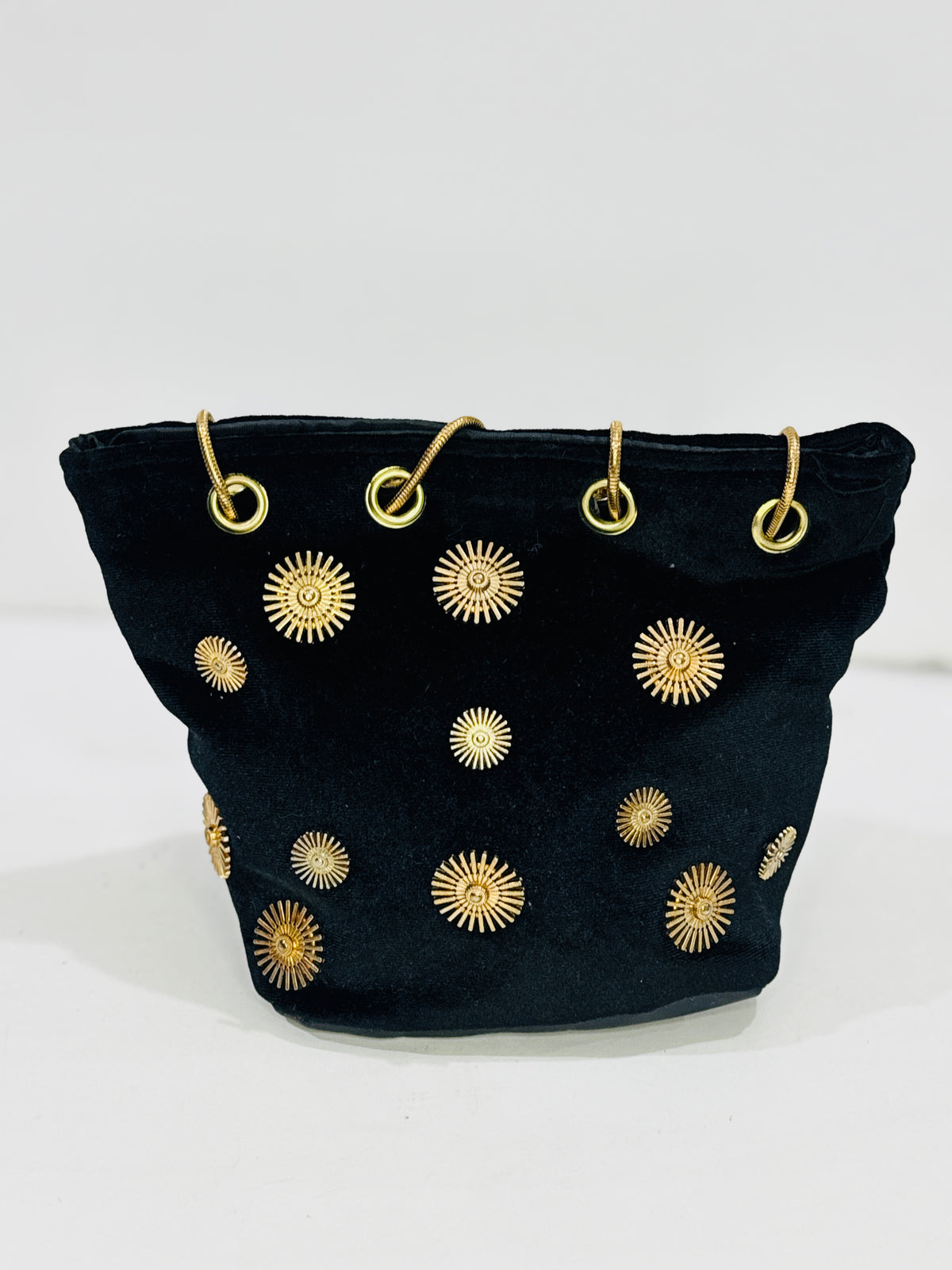 BUCKET | VELVET BAG